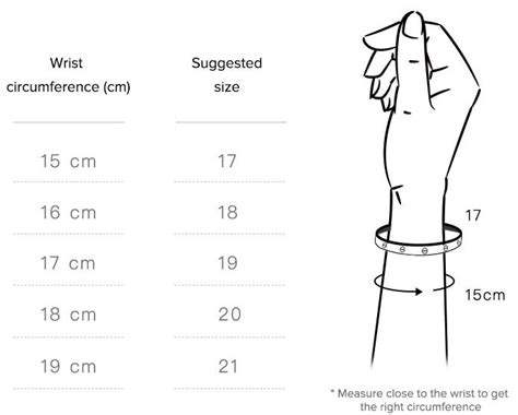 cartier size 58|cartier bracelet size chart pdf.